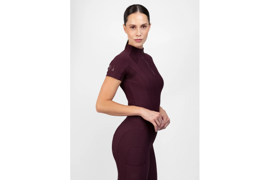 Frame Base Layer Maximilian Màniga Curta Burgundy