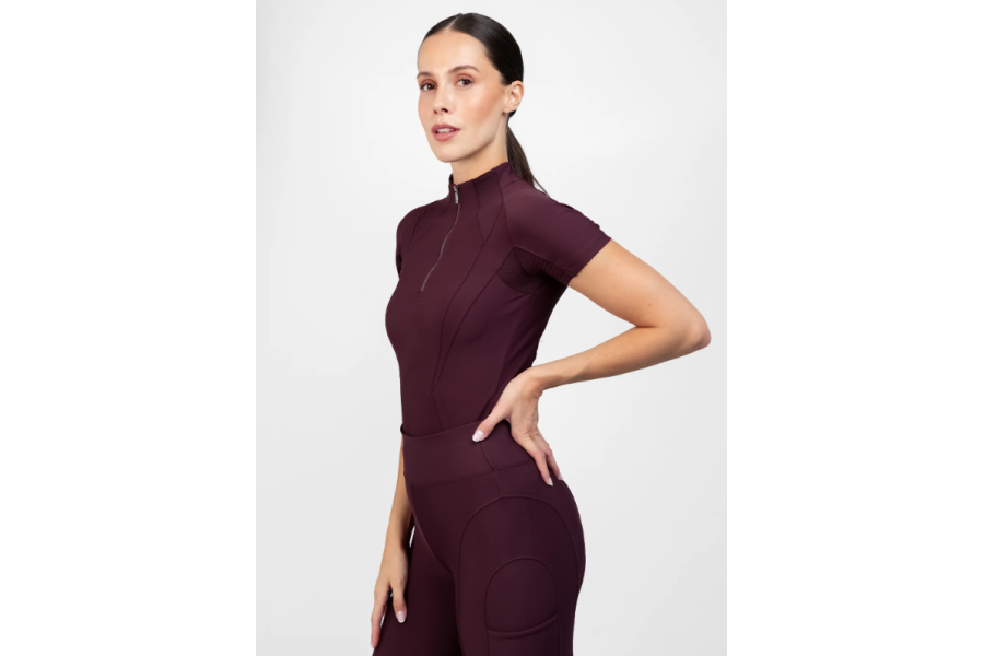 Frame Base Layer Maximilian Màniga Curta Burgundy