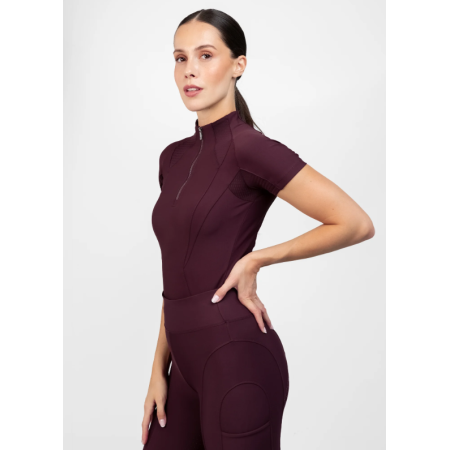 Frame Base Layer Maximilian Manga Corta Burgundy