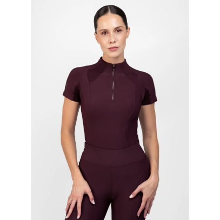 Frame Base Layer Maximilian Manga Corta Burgundy