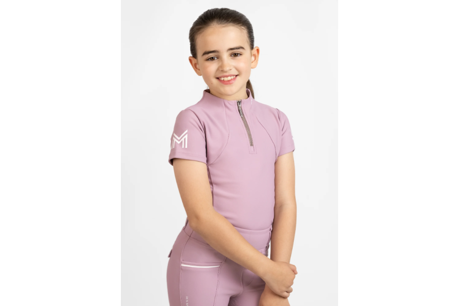 Base Layer YR Maximilian Manga Corta Mauve