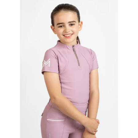 Base Layer YR Maximilian Manga Corta Mauve