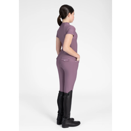 Base Layer YR Maximilian Manga Corta Plum
