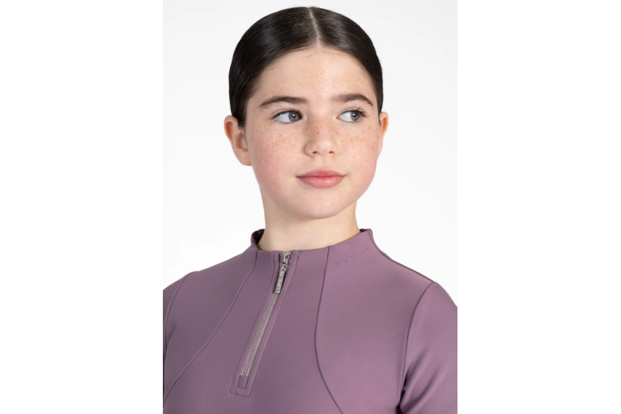 Base Layer YR Maximilian Manga Corta Plum