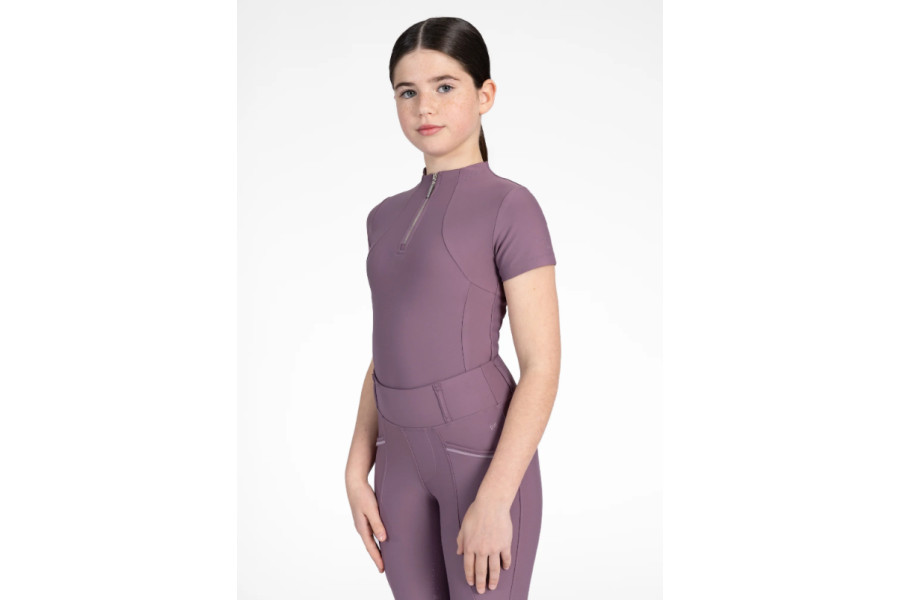 Base Layer YR Maximilian Manga Corta Plum