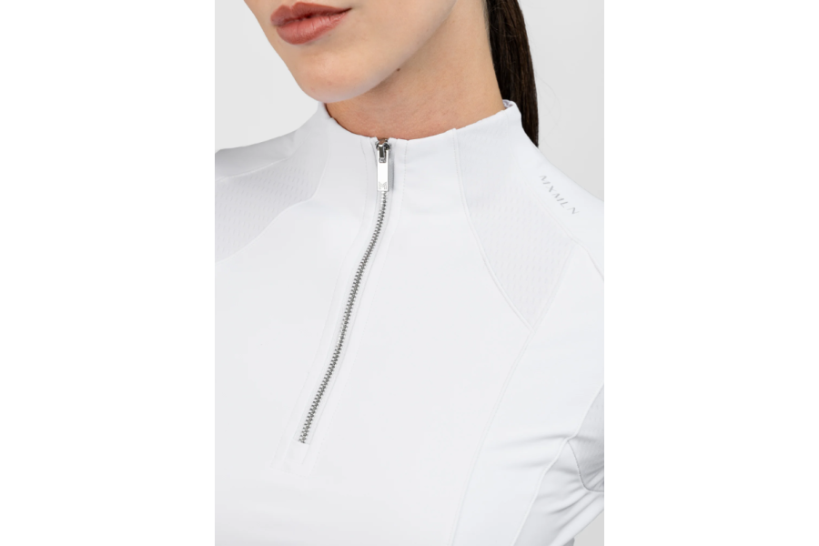 Frame Base Layer Maximilian Manga Corta Blanco