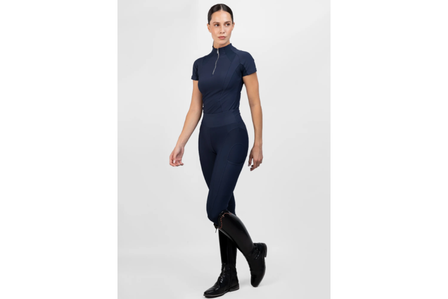 Frame Base Layer Maximilian Manga Corta Azul Marino