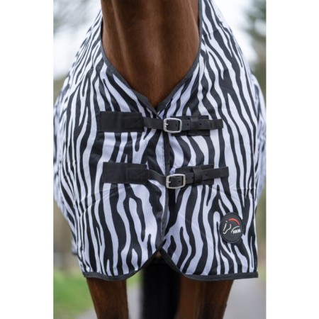 Manta Caballo Verano Antimoscas HKM Zebra