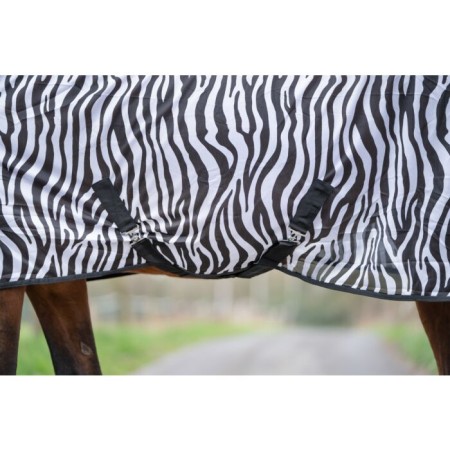 Manta Cavall Estiu Antimosques HKM Zebra
