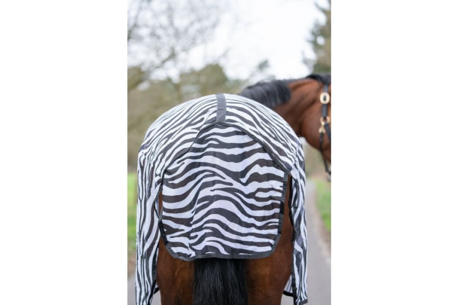 Manta Caballo Verano Antimoscas HKM Zebra