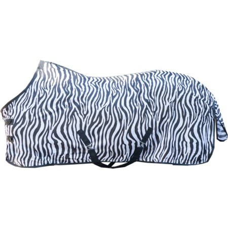 Manta Caballo Verano Antimoscas HKM Zebra