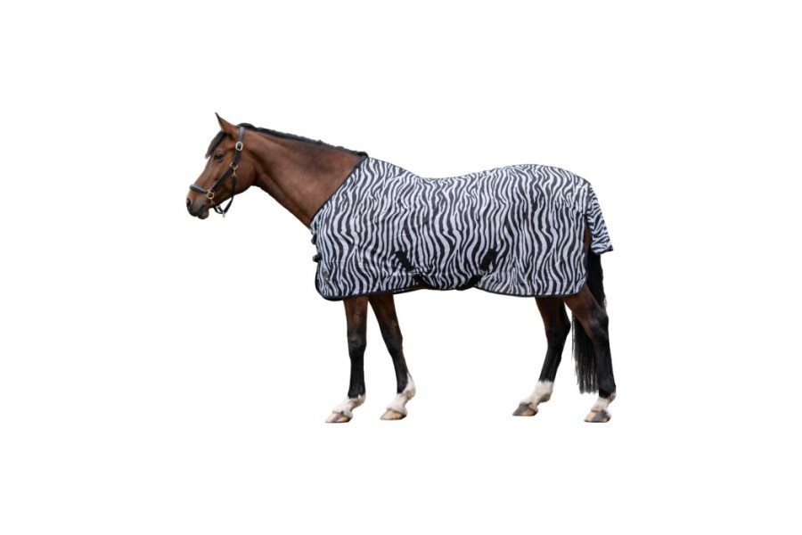 Manta Caballo Verano Antimoscas HKM Zebra