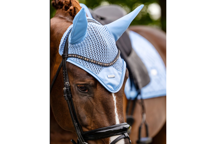 Orejeras Equestrian Stockholm Modern Midsummer Blue