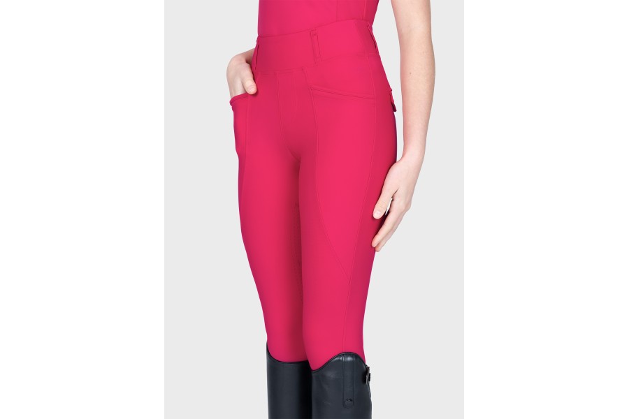 Mallas Maximilian YR Pro Riding Cranberry
