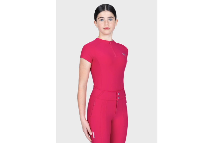 Base Layer YR Maximilian Nora Manga Corta Cranberry