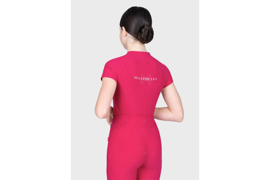 Base Layer YR Maximilian Nora Manga Corta Cranberry