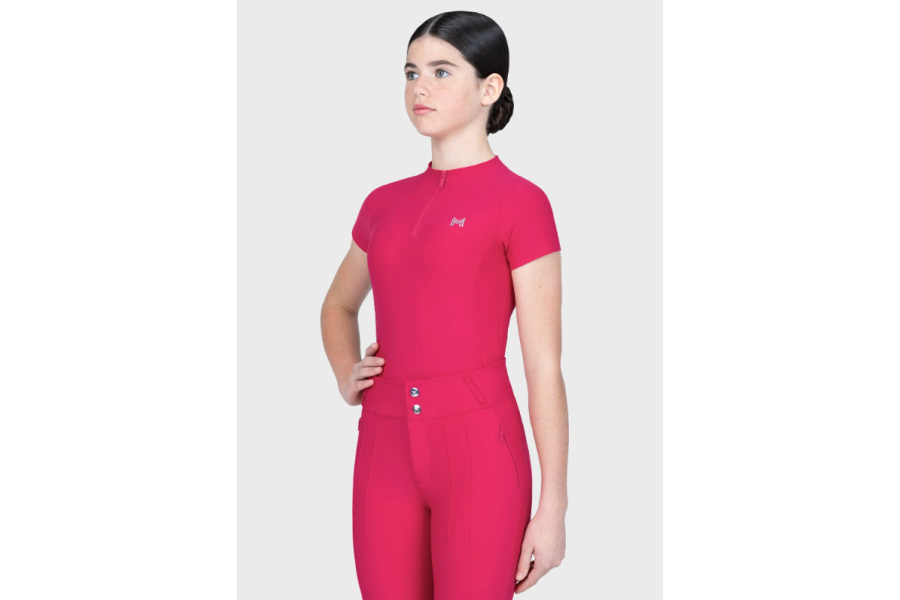 Base Layer YR Maximilian Nora Manga Corta Cranberry