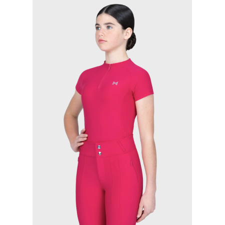 Base Layer YR Maximilian Nora Manga Corta Cranberry