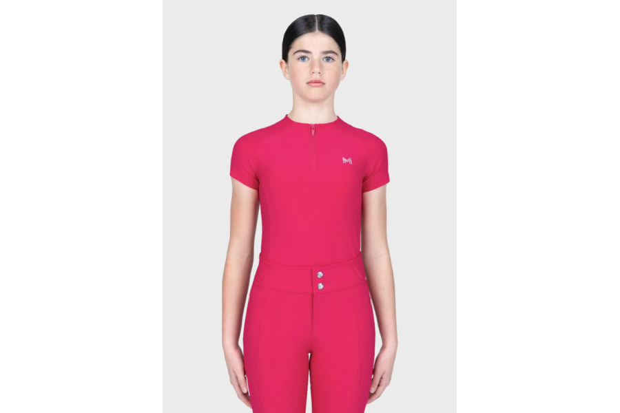 Base Layer YR Maximilian Nora Manga Corta Cranberry
