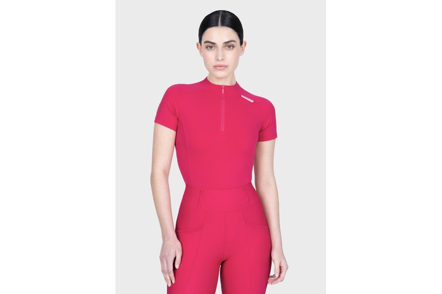 Origin Base Layer Maximilian Manga Corta Cranberry