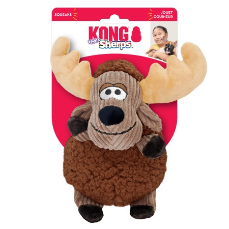 Juguete Perro Kong Sherps Floofs Moose