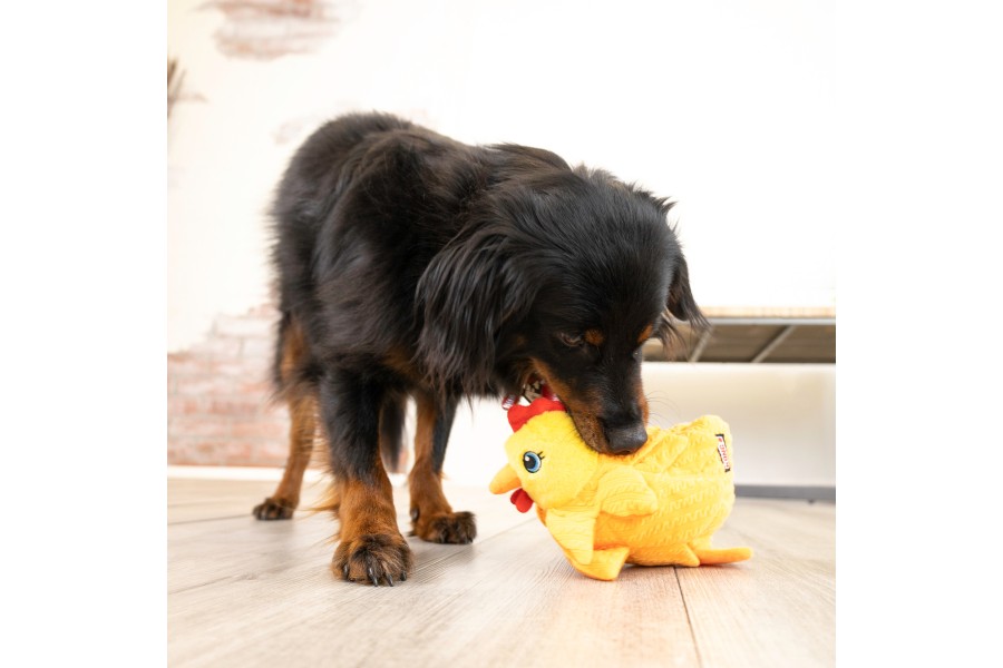Juguete Perro Kong Layerz Forage Gallina
