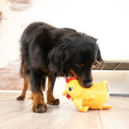 Juguete Perro Kong Layerz Forage Gallina
