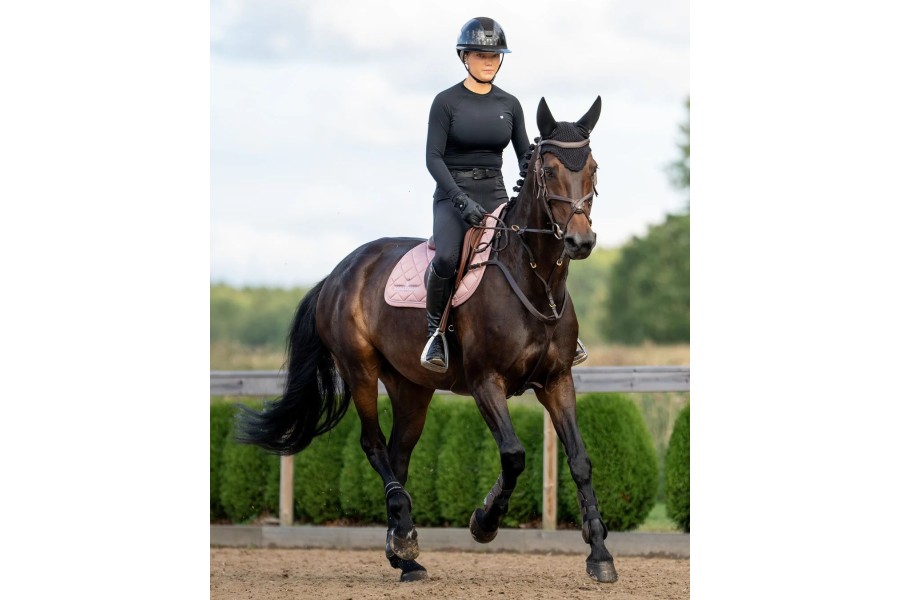 Sudadero Salto Equestrian Stockholm Line Pink