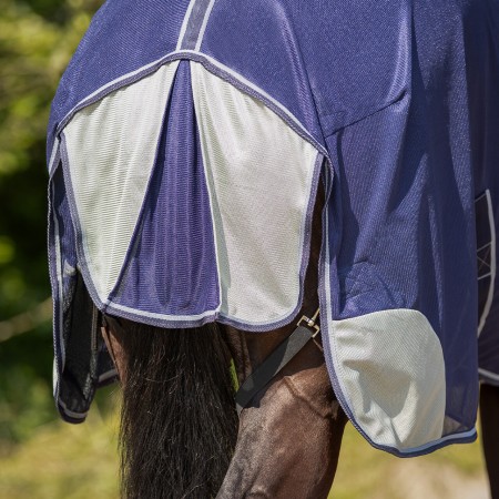 Manta Caballo Verano Antimoscas QHP Azul