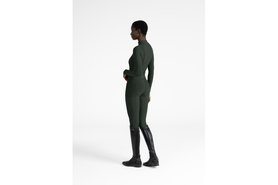 Mallas Maximilian Outline Full Grip Hunter Green
