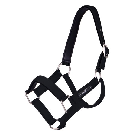 Cabezada Cuadra QHP Extra Fuerte Negra