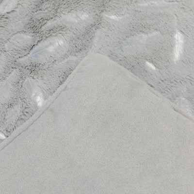 Manta Perro Feather 100x70 Cm Gris para perros | Calvet Animales y Plantas