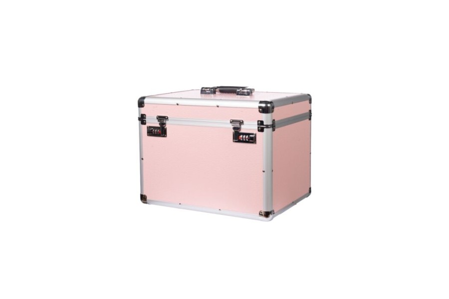 Caja Guarda Utensilios HKM Pearl Rosa Vintage