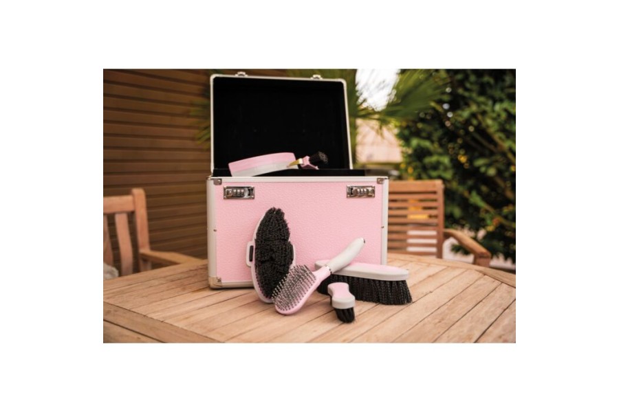 Caixa Guarda Estris HKM Pearl Rosa Vintage
