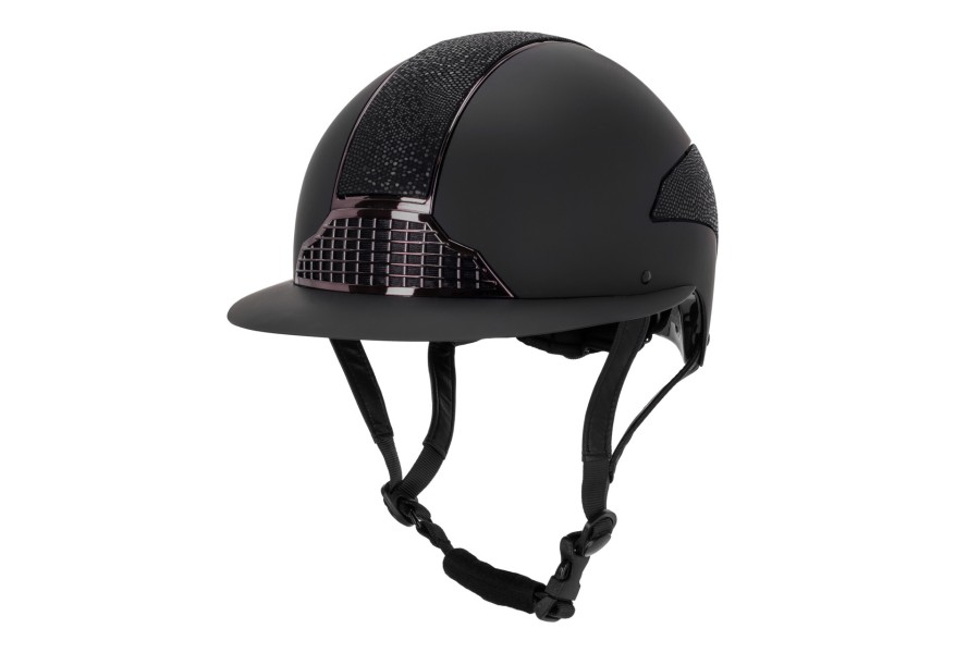 Casc QHP Detroit Visera Polo Negre