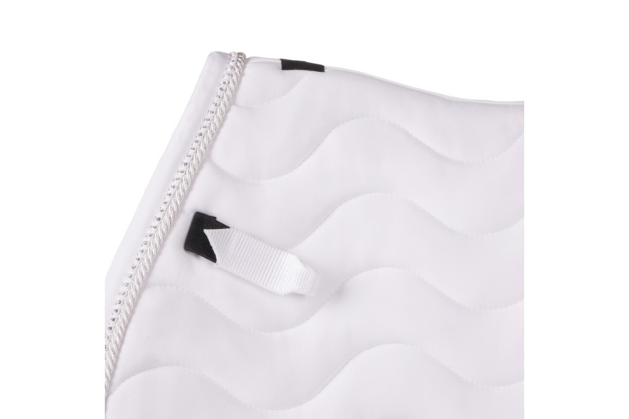 Sudadero Doma QHP Con Números Competición Blanco