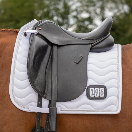 Sudadero Doma QHP Con Números Competición Blanco 2