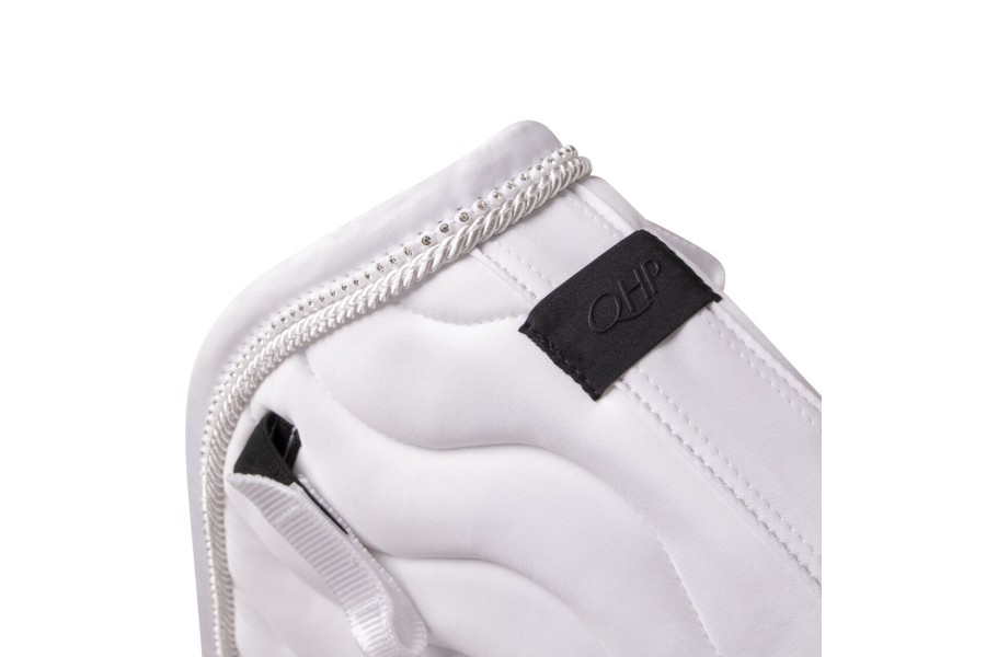 Sudadero Doma QHP Con Números Competición Blanco