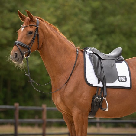 Sudadero Doma QHP Con Números Competición Negro Blanco