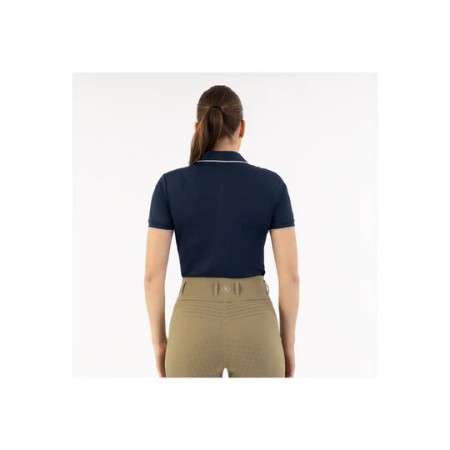 Polo Mujer Manga Corta Pageant Blue