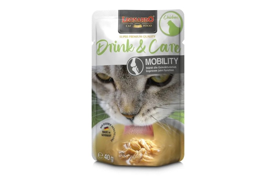 Leonardo Gato Drink&Care Mobility Pollo 40 gr