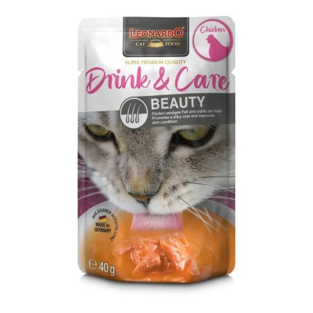 Leonardo Gato Drink&Care Beauty Pollo 40 gr