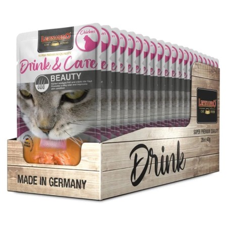 Leonardo Gato Drink&Care Beauty Pollo 40 gr
