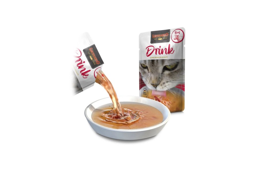 Leonardo Gato Drink Ternera 40 gr