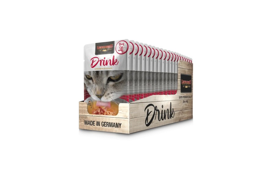 Leonardo Gato Drink Ternera 40 gr