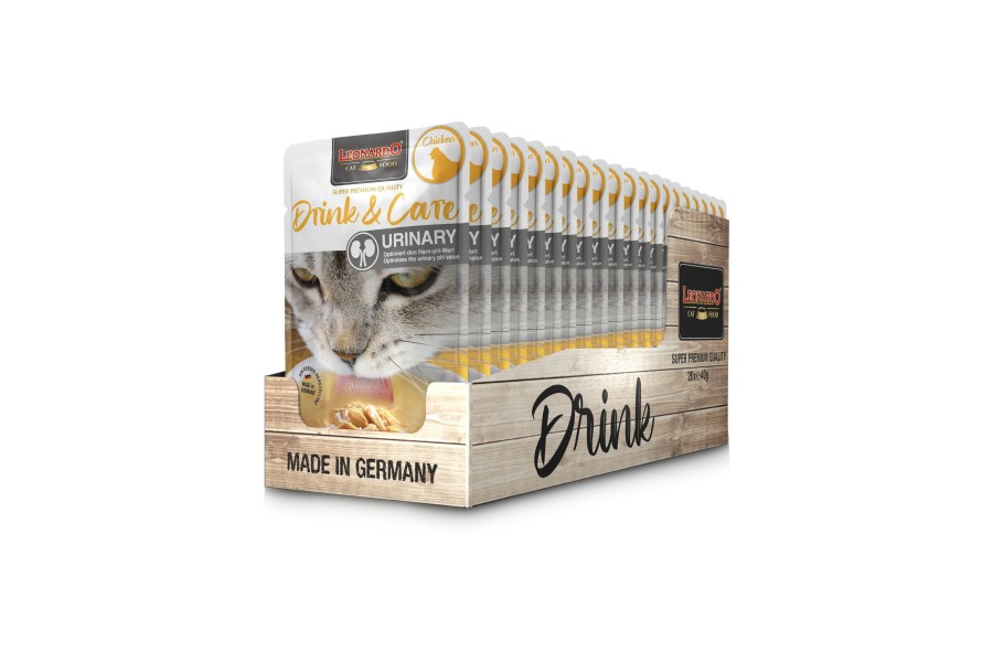 Leonardo Gato Drink&Care Urinary Pollo 40 gr