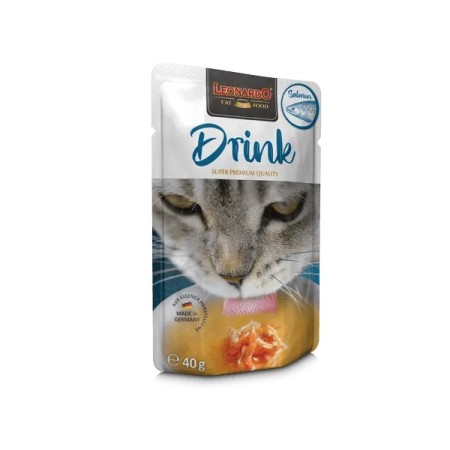 Leonardo Gat Drink Salmó 40 gr