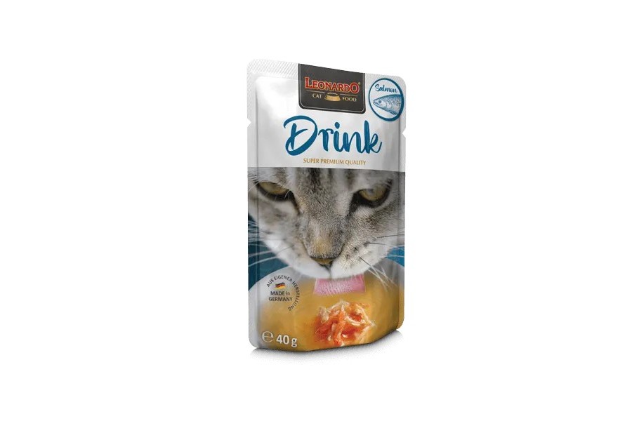 Leonardo Gat Drink Salmó 40 gr