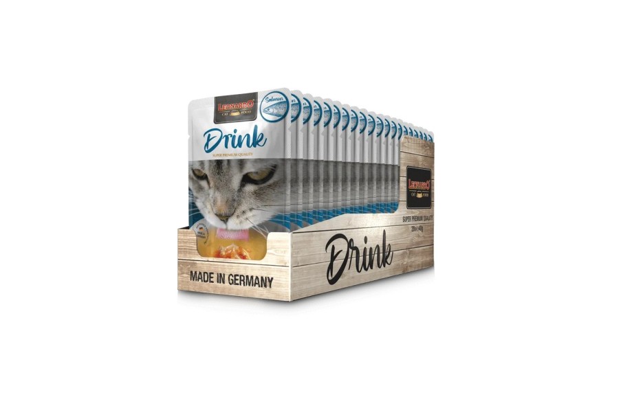 Leonardo Gat Drink Salmó 40 gr