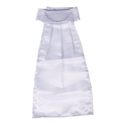 Plastrón HKM Amy Blanco
